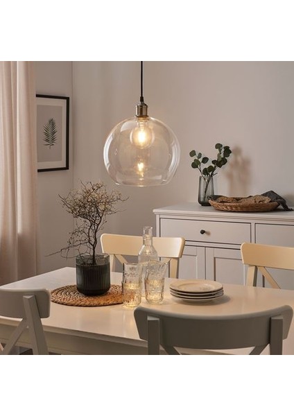 Ikea Lunnom LED Ampul E27, Işık Rengi: Sıcak Işık (2200 Kelvin), 150 Lm