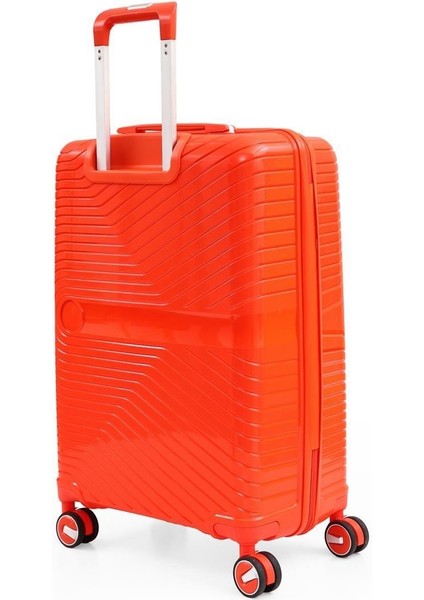 Kabin Boy Polipropilen Valiz 5239-S Turuncu