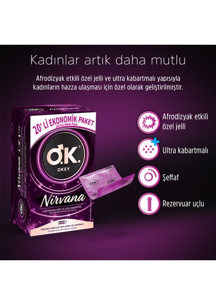 Nirvana 20LI + Rötar 20LI Prezervatif