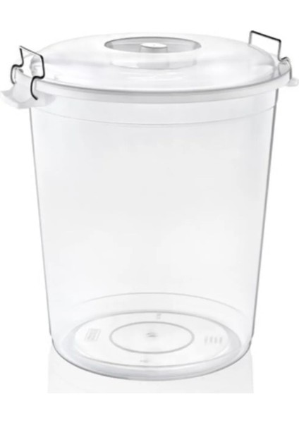 Plus Şeffaf Bakliyat Kovası 50 Litre -ASD173