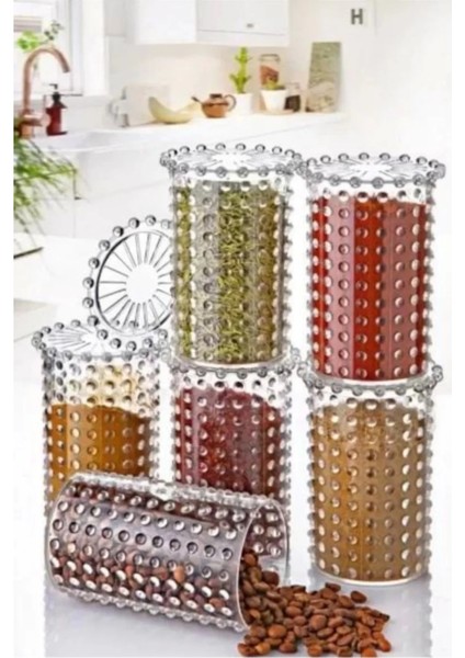 Boncuklu Kavanoz 1 Adet -82938