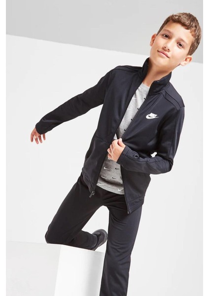 Sportswear Futura Big Kids' Tracksuit Black Çocuk Eşofman Takımı Siyah modelleri