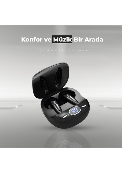 KI23J153 Bluetooth Kulakiçi Kulaklık Siyah