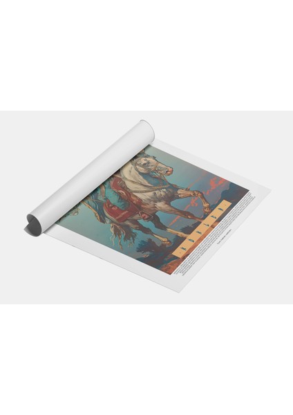 Süvari Sanatsal Tablo, Ev Duvar Dekor Poster fiyatları