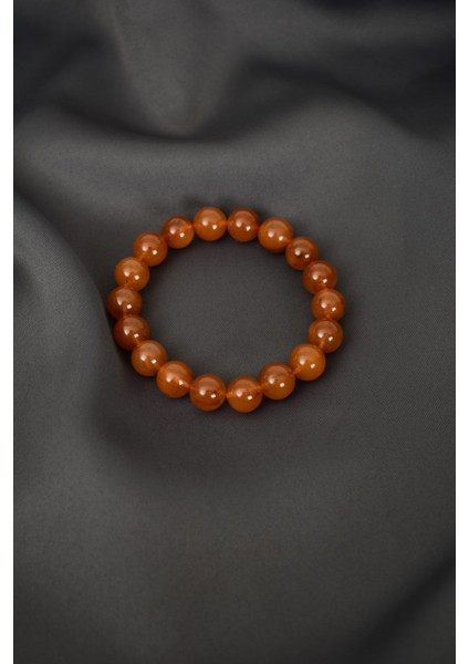 Hematoid Rutilli Kuvars Doğal Taş Bileklik 10 mm fiyatları