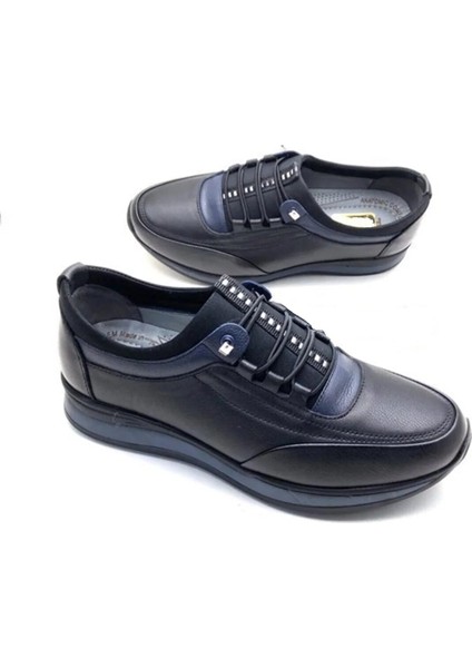 Seher %100 Içi Dışı Hakiki Deri Erkek Rahat Günlük Süs Bağcıklı Ayakkabı