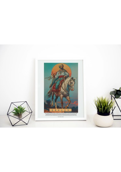 Süvari Sanatsal Tablo, Ev Duvar Dekor Poster