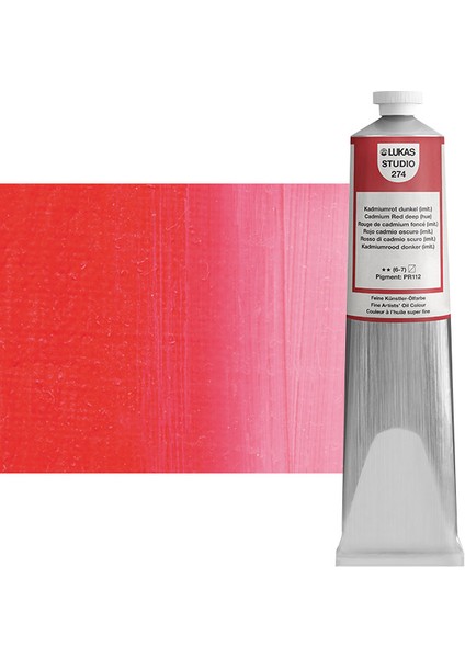 Studio Yağlı Boya 200ML 274 Cadmium Red Deep