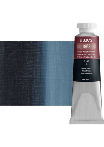 1862 37ML Yağlı Boya Seri:1 NO:0186 Mavi Siyah