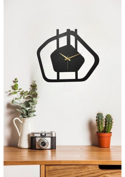 Lima Metal Duvar Saati 1,5 mm Kalınlık 70 x 59 cm Siyah fiyatları
