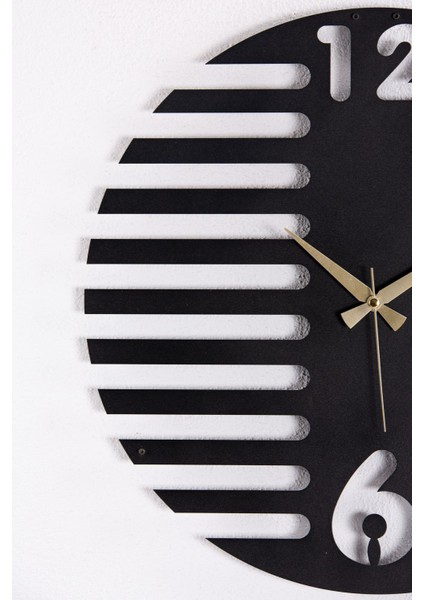 Grıll Metal Duvar Saati 1,5 mm Kalınlık 50 x 50 cm Siyah modelleri