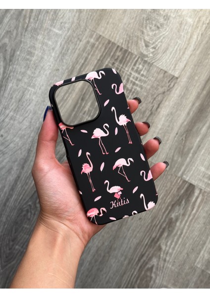 Apple iPhone 14 Pro Max Uyumlu 360 Ön Arka Full Korumalı Desenli Kılıf