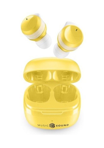 Cellular Line Music Sound Flow Tws Kulaklık-Sarı