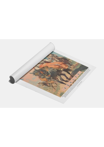 Süvari Sanatsal Tablo, Yatak Odası Duvar Dekor Poster fiyatları