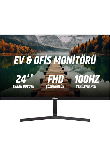 23.8" LM24-B200S 1920X1080 4ms 100Hz Hdmı/vga +Speaker