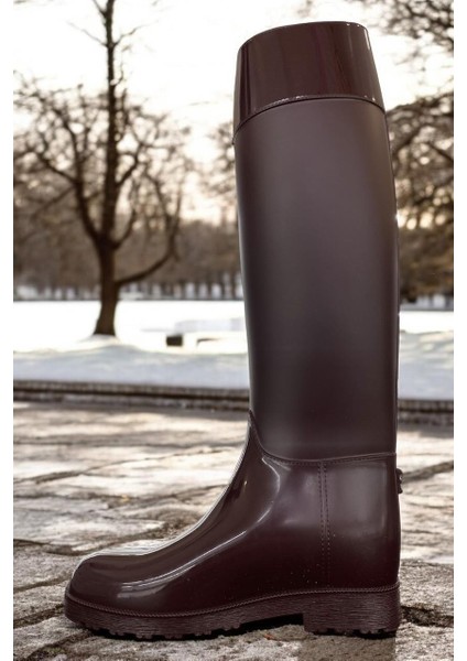 K24991B Bordo Tam Ortopedik Kadın Casual Günlük Yağmur Çizmesi fiyatları