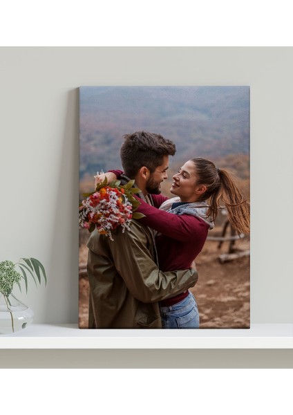 Kişiye Özel Sevgili Temalı duvar Dekoru Kanvas Tablo 2’li 30 x 50 cm fırsatları