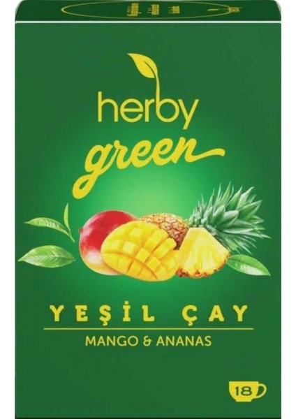 Yeşil Çay Mango ve Ananas