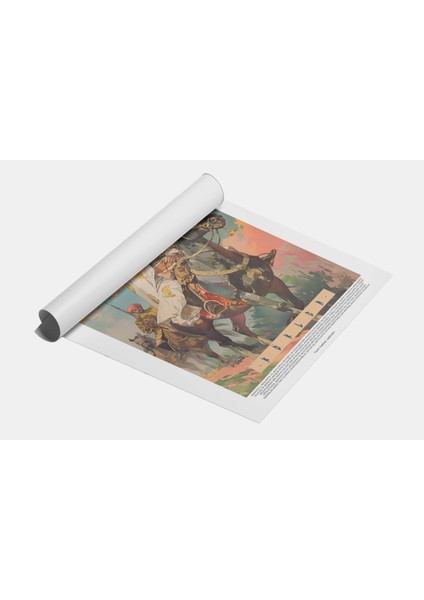 Süvari Sanatsal Tablo, Ofis Duvar Dekor Poster fiyatları