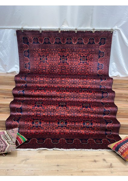 El Dokuma Afgan Halı - 165 X 296
