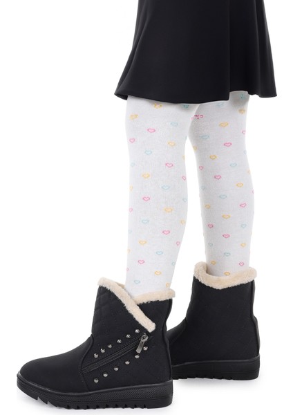 Hezan Fermuarlı Kız Çocuk Bot Ayakkabı modelleri