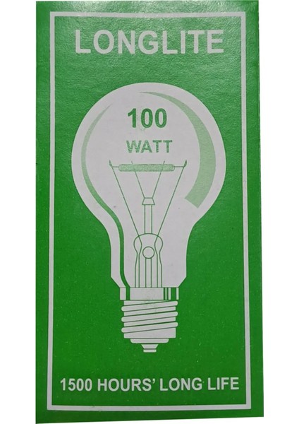 Ampul Helojen 100W Longlıte