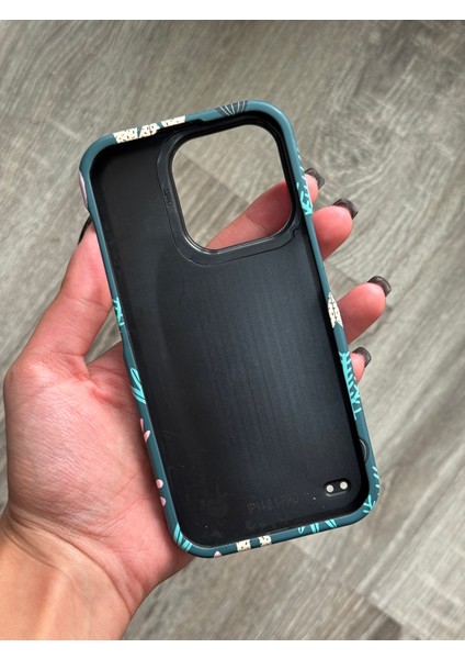 Apple iPhone 14 Pro Uyumlu 360 Ön Arka Full Korumalı Desenli Kılıf