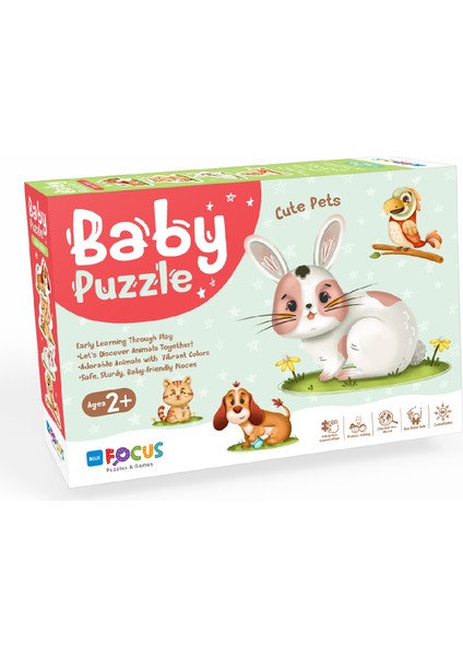 Baby Puzzle - Pet Anımals (Evcil Hayvanlar)