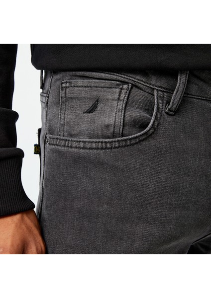 Erkek Gri Slim Fit Denim Pantolon 7P4711T.9BO indirimleri