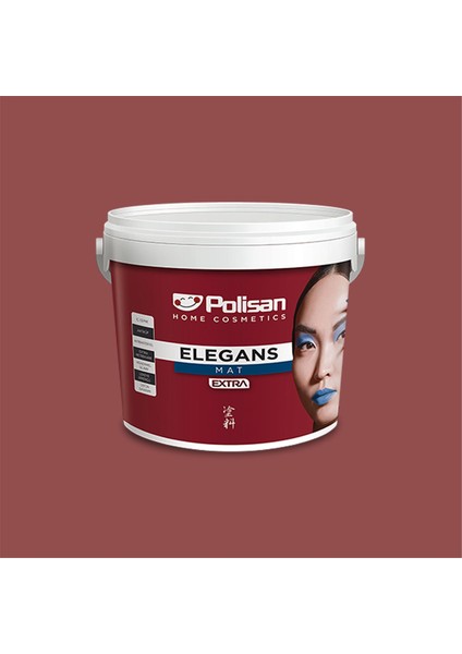 790 - Osmanlı Kırmızısı - Cİ-7115 2,5 Litre Elegans Extra Mat Iç Cephe Boyası (25500051000)