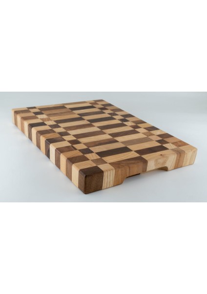 Profesyonel Şef Endgrain Kesme Tahtası 35X25 modelleri