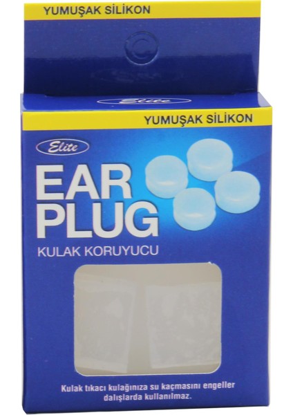 Ear Plug Silikon Kulak Tıkayıcı 4 Lü