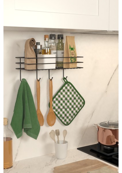 Yapışkanlı Büyük Boy Askılı Banyo Rafı Duş Şampuanlık Duvar Düzenleyici Organizer