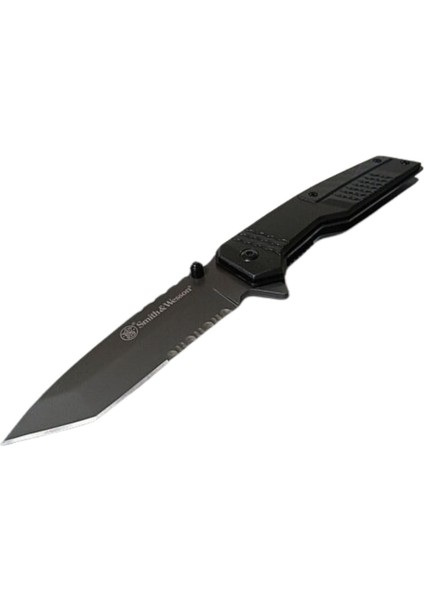 Smith & Wesson® Special Ops Linerlock A/o Black Cf Katlanır Cep Çakısı