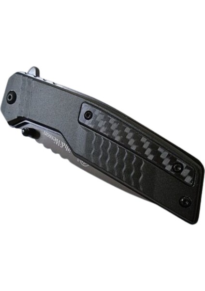 Smith & Wesson® Special Ops Linerlock A/o Black Cf Katlanır Cep Çakısı