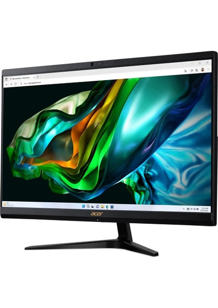 Aspire C24-1800 Intel Core I5 1335U 40GB 256GB SSD Windows 11 Home 23.8" Fullhd LED 250NITS All In One Bilgisayar DQBKMEM006H16 + Zetta Flash Bellek