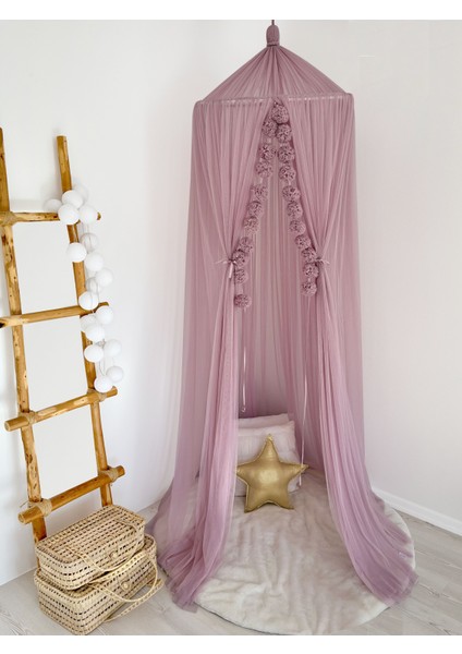 Basic Tül Cibinlik Dusty Lilac