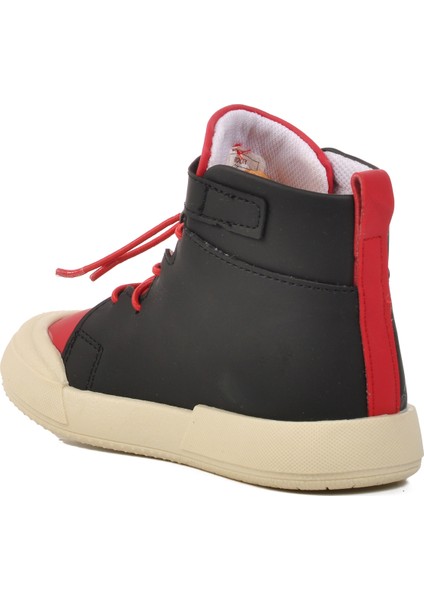 Walkway Siyah-Kırmızı Unisex Bilek Boy Çocuk Sneaker Rocky 17-B fırsatları