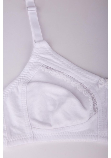 3662 Beyaz Toparlayıcı Penye Sütyen