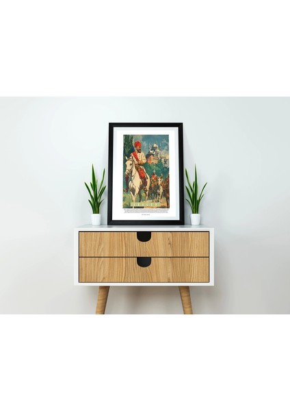 Atlı Şovalye Duvar Dekor Tablo, Modern Ev Dekor Poster modelleri