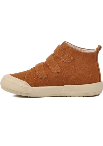 Walkway Taba Unisex Cırtlı Çocuk Sneaker Rocky 34-P