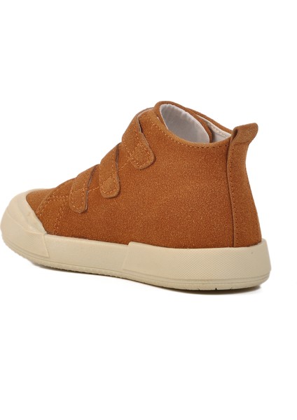 Walkway Taba Unisex Cırtlı Çocuk Sneaker Rocky 34-P