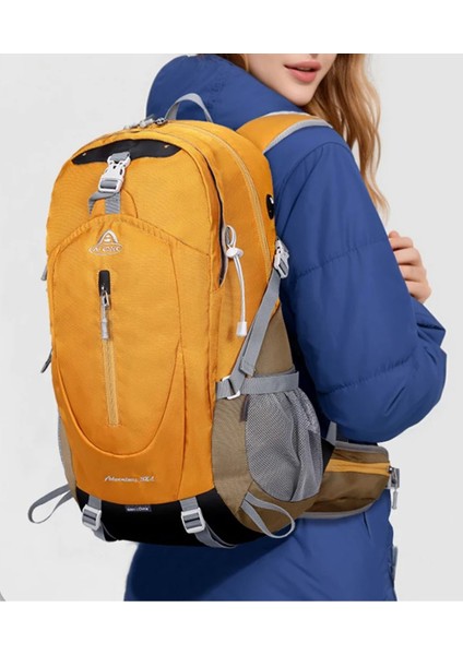 Outdoor Kamp ve Yürüyüş Sırt Çantası (38 Litre Kapasiteli) Kırmızı 9674