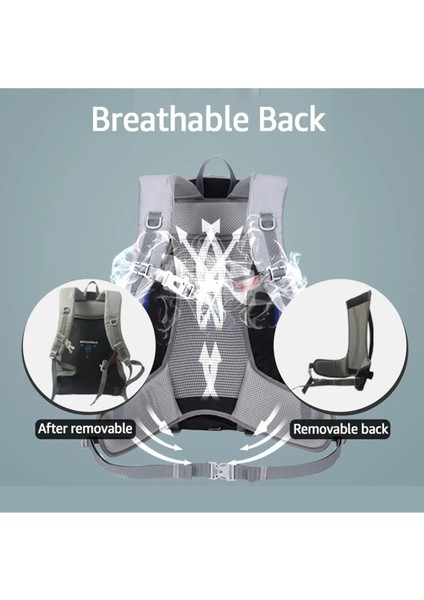 Outdoor Kamp ve Yürüyüş Sırt Çantası (38 Litre Kapasiteli) Kırmızı 9674
