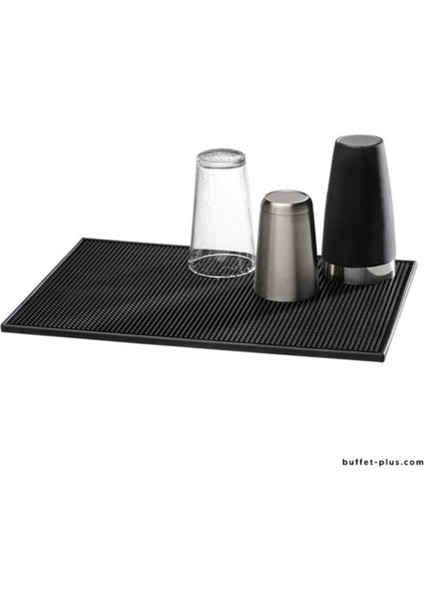 -Siyah Bar Lastiği-Bar Matı- Barmen Matı- 30X45 Cm-Kurutma Matı-Bulaşık Matı- modelleri