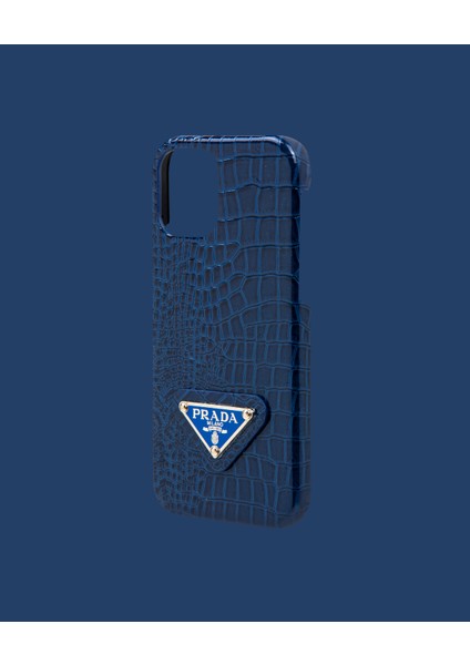 Lacivert Suni Deri Telefon Kılıfı - DK097 - iPhone 16 Pro fiyatları