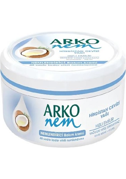 Nem Hindistan Cevizi Yağı Krem 300 ml x 6 Adet