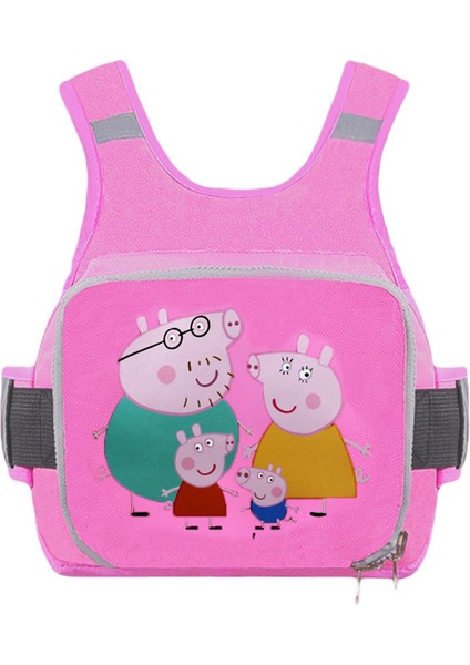 Çizgi Film Motosikleti Çocukların Düşmeyi Önleyici Koruyucu Kemerini Kullanıyor (Yurt Dışından)