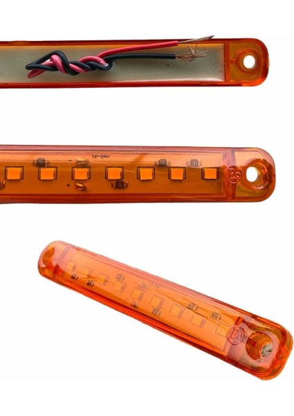 9 Ledli 10 Adet Parmak Led Turuncu fiyatları