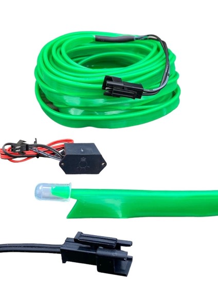 Neon Ip Şerit Led 2 Metre Yeşil